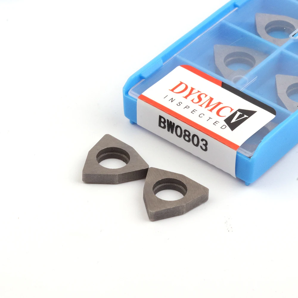 10 pcs  MW0603 MW0804 BW0803 adapter carbide inserts, gaskets, lathe parts, carbide gaskets for turning tools, advanced