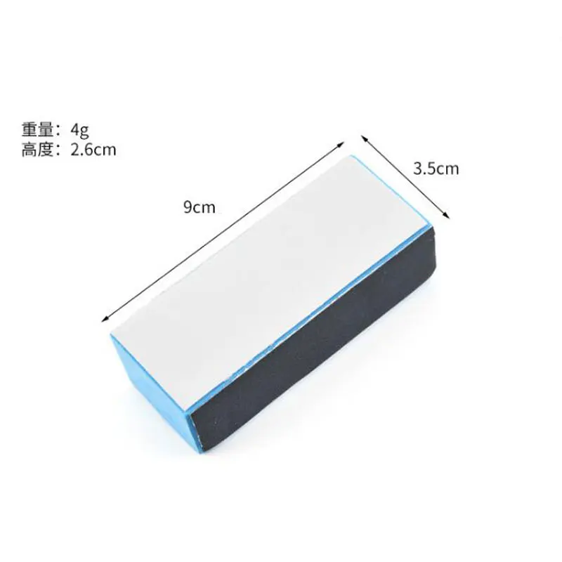3Pcs 4 sides Nail Buffer Block Sponge File Manicure Pedicure Buffing Sanding UV Gel Polishing Acrylic Nail Art Tool