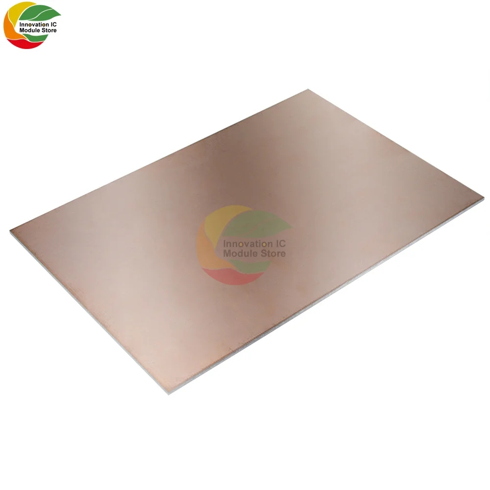 Ziqqucu 1Pcs 10x15cm 10x15 10*15CM FR4 1.5MM Thickness Dual Two Double PCB Copper Clad Laminate Board Diy Electronic