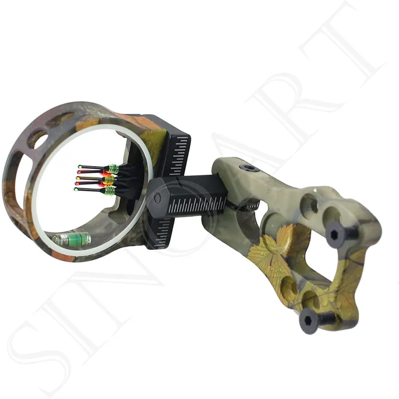 Imagem -05 - Upgrade Bow Sight com Nível e Luz Seta Resto Estabilizador Archery Acessórios Combo Grupo Pin