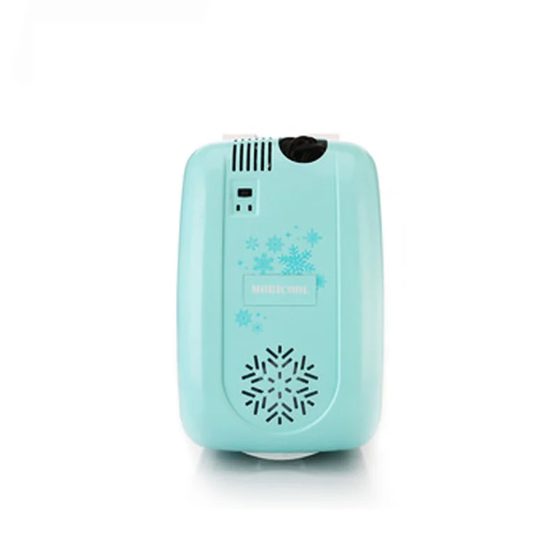 6L ตู้เย็นแช่แข็งเล็กตู้เย็นรถแบบพกพาตู้เย็นอัจฉริยะอุณหภูมิควบคุมการเก็บรักษาเครื่องสำอางและเครื่องทำความร้อน BX46