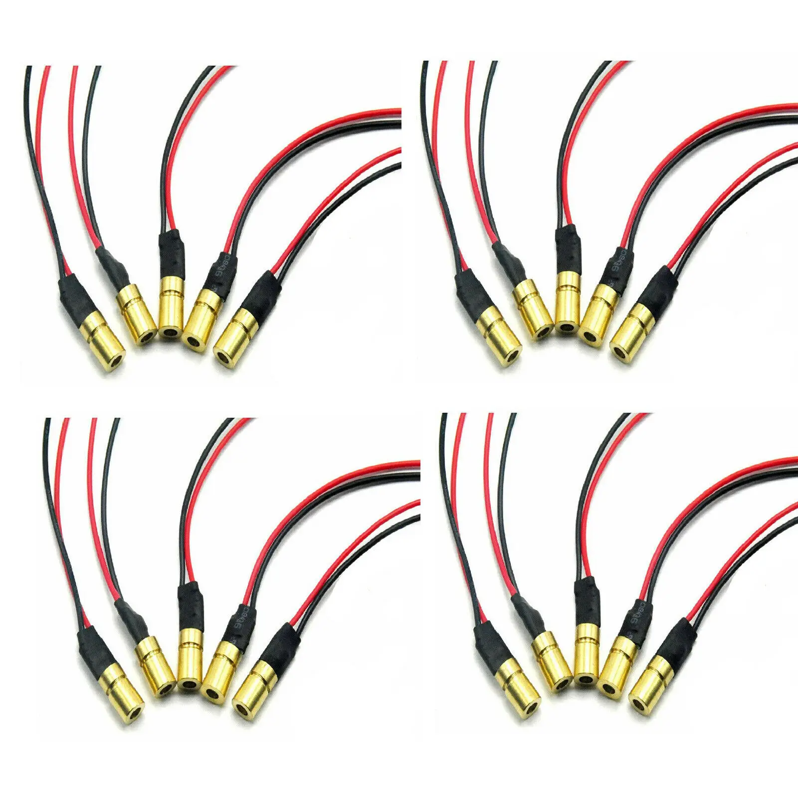 20pcs Mini 635nm 3mW 3VDC Orange-Red Laser diode Focusable laser Dot Module