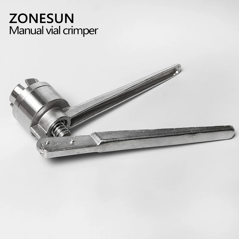 ZONESUN fiolka crimper 20 mm ręczna fiolka \