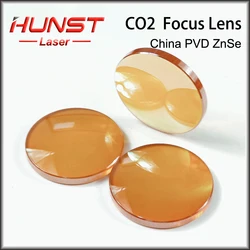 Hunst China CO2 ZnSe  Focus Lens Dia.12 18 19.05 20mm FL38.1 50.8 63.5mm for Laser Engraving Cutting Machine Spare Parts