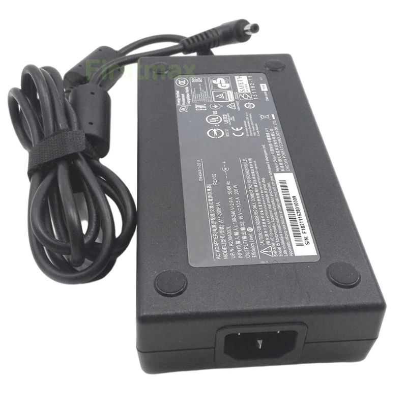 Imagem -04 - Carregador de Laptop Fino para Gigabyte 19v 10.5a Adaptador ac para Aorus x5 v3 v4 v5 v6 v7 v8 x5 V8-cf1 V8-cl4d P35x v5 v6 v7 A12200p1a