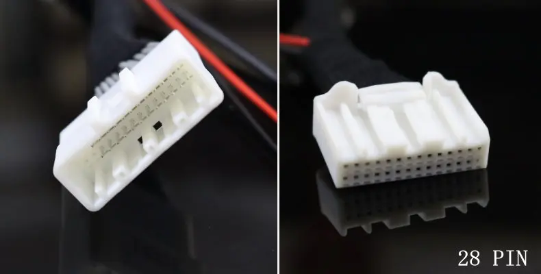 Rückfahrkamera für Mazda 2 Limousine Mazda2 Demio DJ 2015 ~ 2023 28-Pin-Adapterkabel Kompatibel mit Originalbildschirm HD CCD – Detail 10