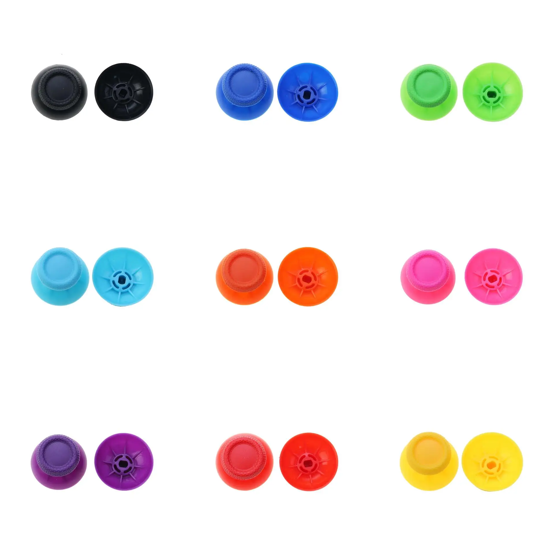 الملونة عصا تحكم تناظرية ثلاثية الأبعاد متحكم الأصابع xbox one قبضة غطاء زر إصلاح Thumbstick الحال بالنسبة لسوني بلاي ستيشن Dualsense 5 PS5 تحكم #1