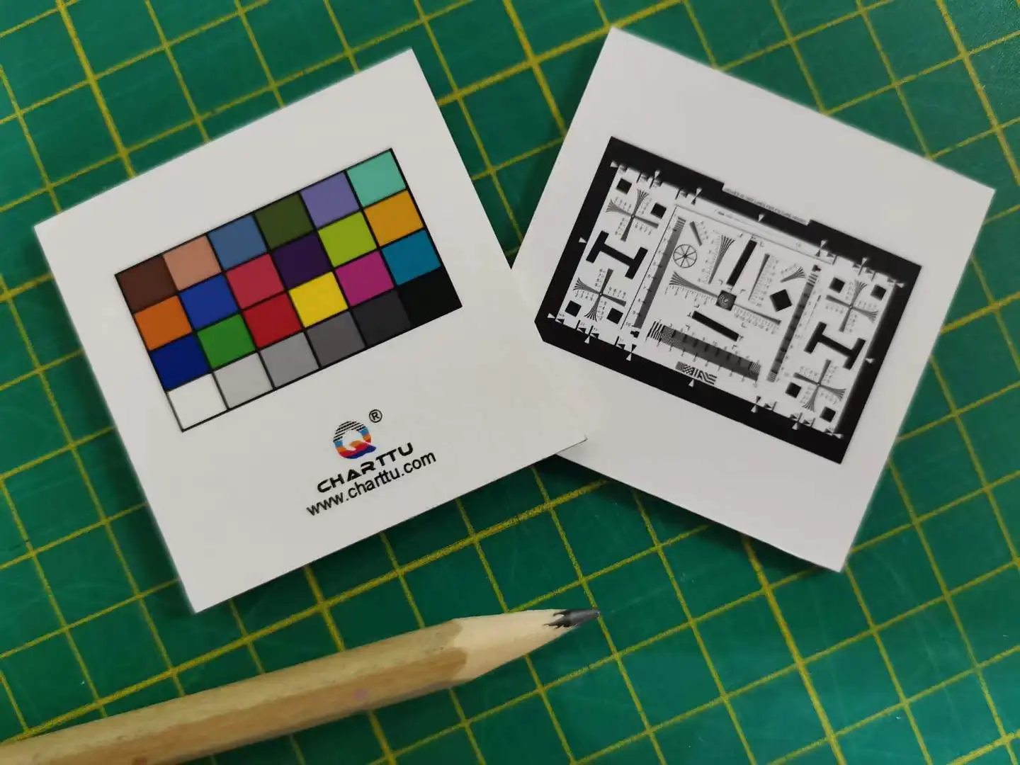 ISO 12233 Special chart image for endoscope and dermatoscope Effective 50X50mm reflective test card 24 colorchecker