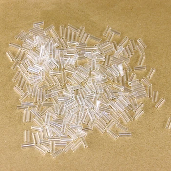 1000pcs Heat Shrink Tubes for Hair Extensions Without adhesive Transparent Color Fusion Hair Accessories tools