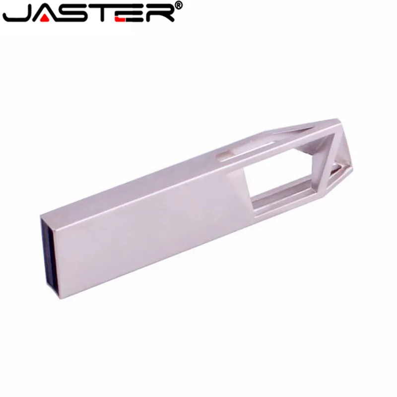 JASTER (over 10pcs Logo Free) Usb 2.0 Pen Drive Metal Oblique Window Flower 8g/16g/32g/4g Usb Flash Gadget Wedding Gifts Memory