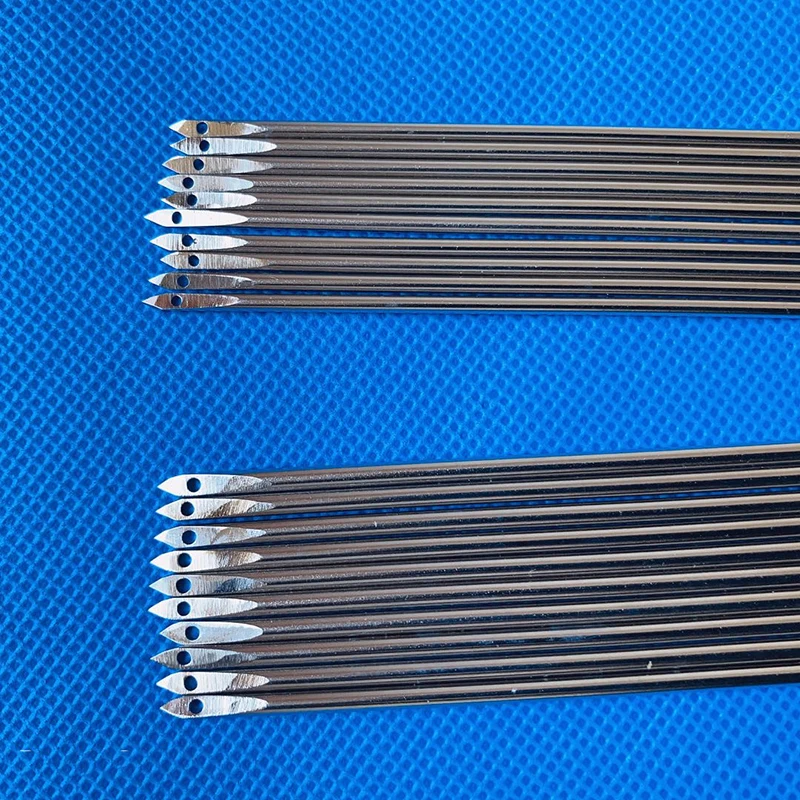 Orthopedic Equipment Threaded Hole Kirschner Wire Arthroscopy Traction Needle Stainless Steel Resilient Nickel-titanium Alloy