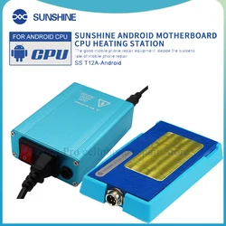 Newest SS-T12A Mainboard Layered Android motherboard CPU Heating station Disassembly Platform for mobile phone repair