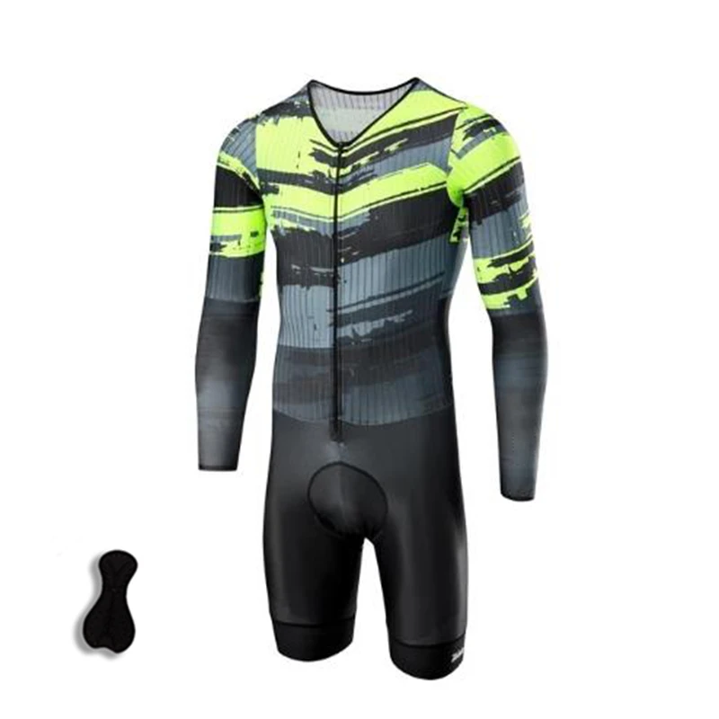 men\'s Fashion Clothes Swimwear Cycling Triathlon Sets Sleeveless Ciclismo Bicycle  Jumpsuit Kits