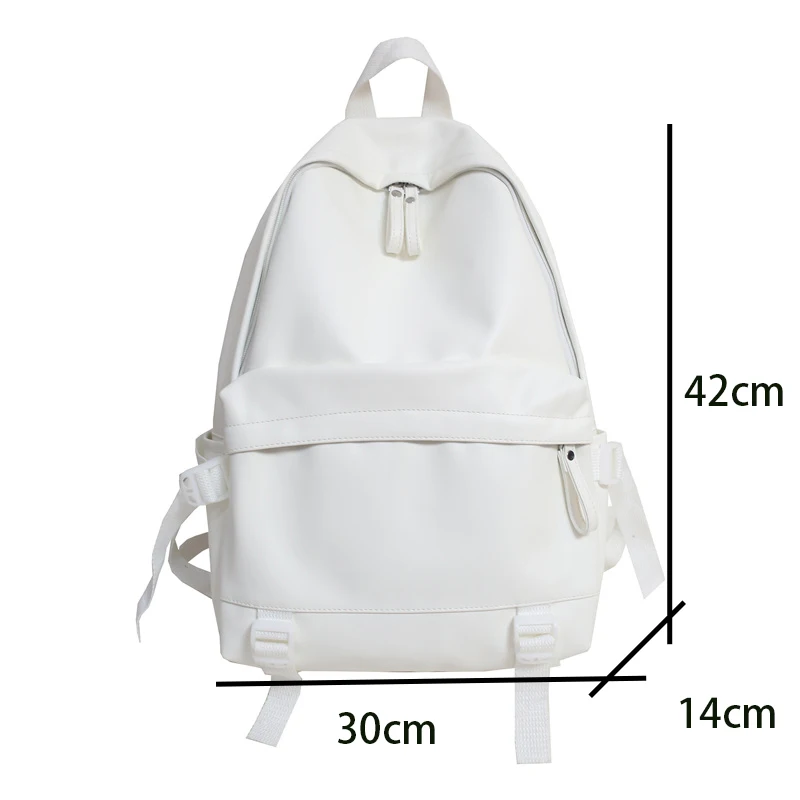 Large Backpack Women Leather Rucksack Women\'s Knapsack Travel Backpacks Shoulder School Bags for Teenage Girls Mochila Back Pack