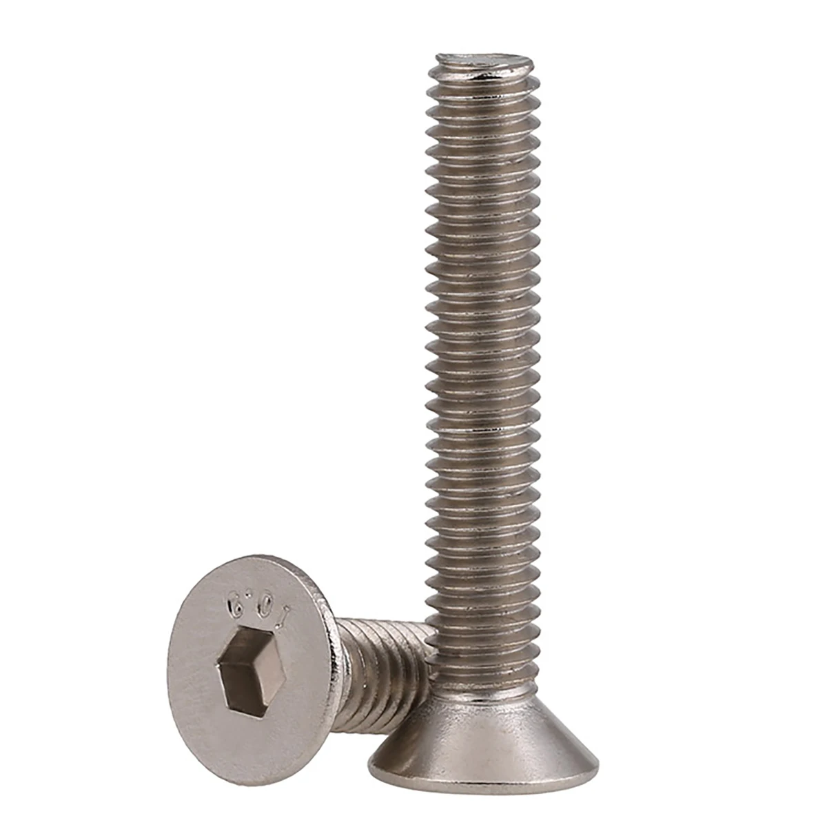 5-50 pz grado 10.9 bulloni svasati ad alta resistenza viti a brugola in acciaio nichelato metrico M1.6 M2 M2.5 M3 M4 M5 M6 M8