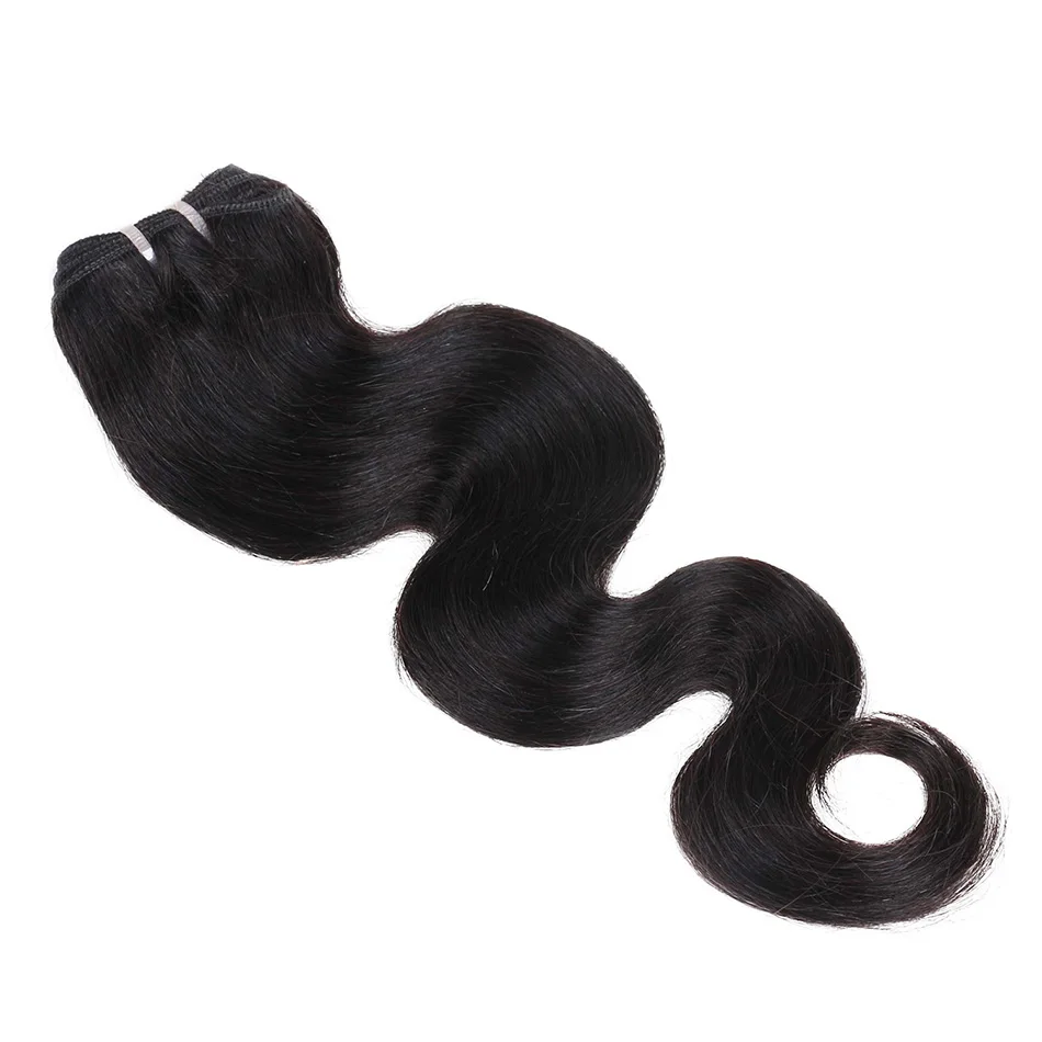 Brazilian Body Wave Bundles With Closure Natural Remy 50g 4 Bundles Body Wave Human Hair With Transparent Lace Closure