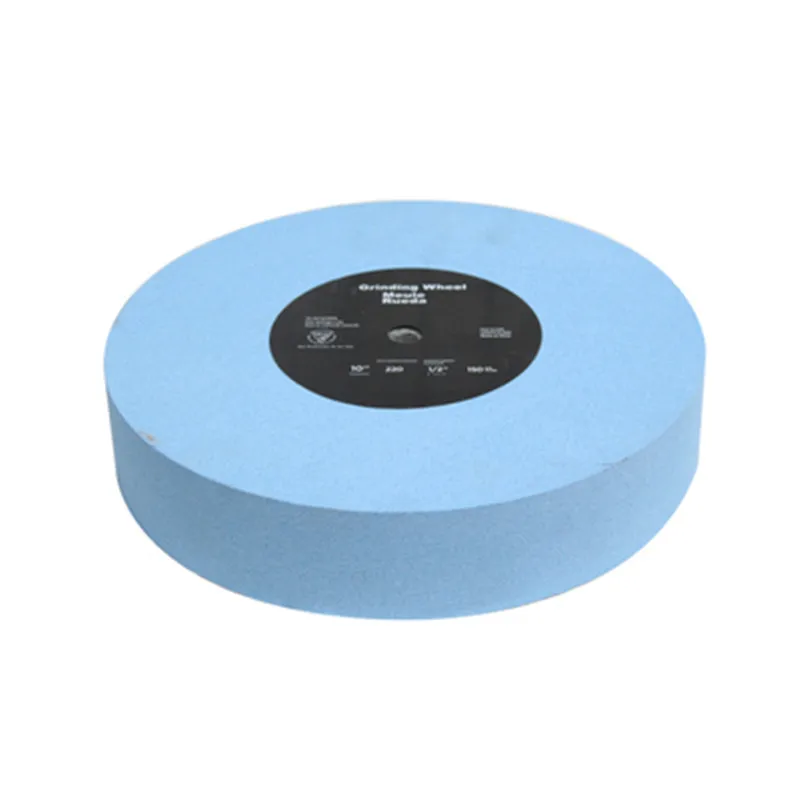 

10 inch grinding machine white corundum grinding wheel 220 grit
