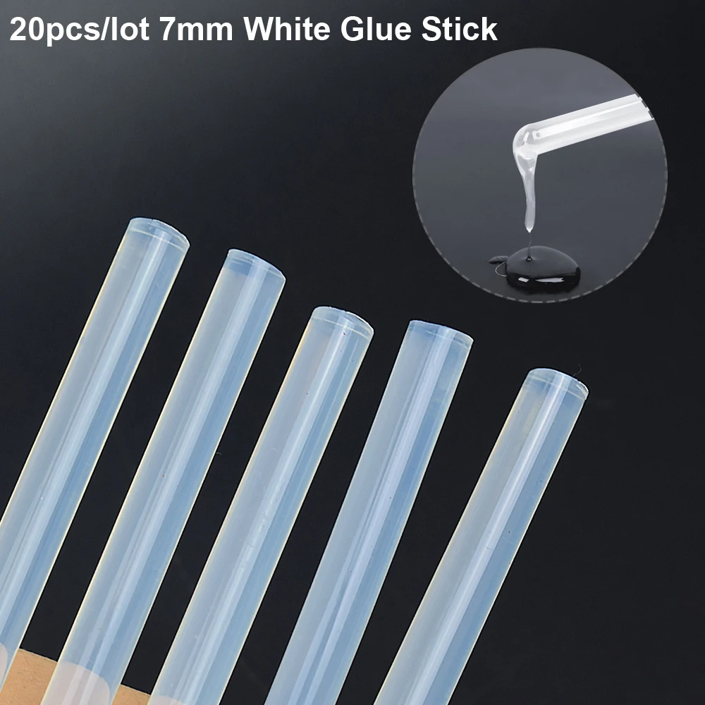 Imagem -04 - Newacalox-hot Melt Kit Mini Glue Gun 20w mm Bastões de Cola Home Faça Você Mesmo Craft Tool 20 Pcs