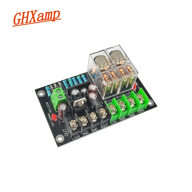 300W*2 Dual-parallel Omron relay Dual-channel Speaker Protection Board