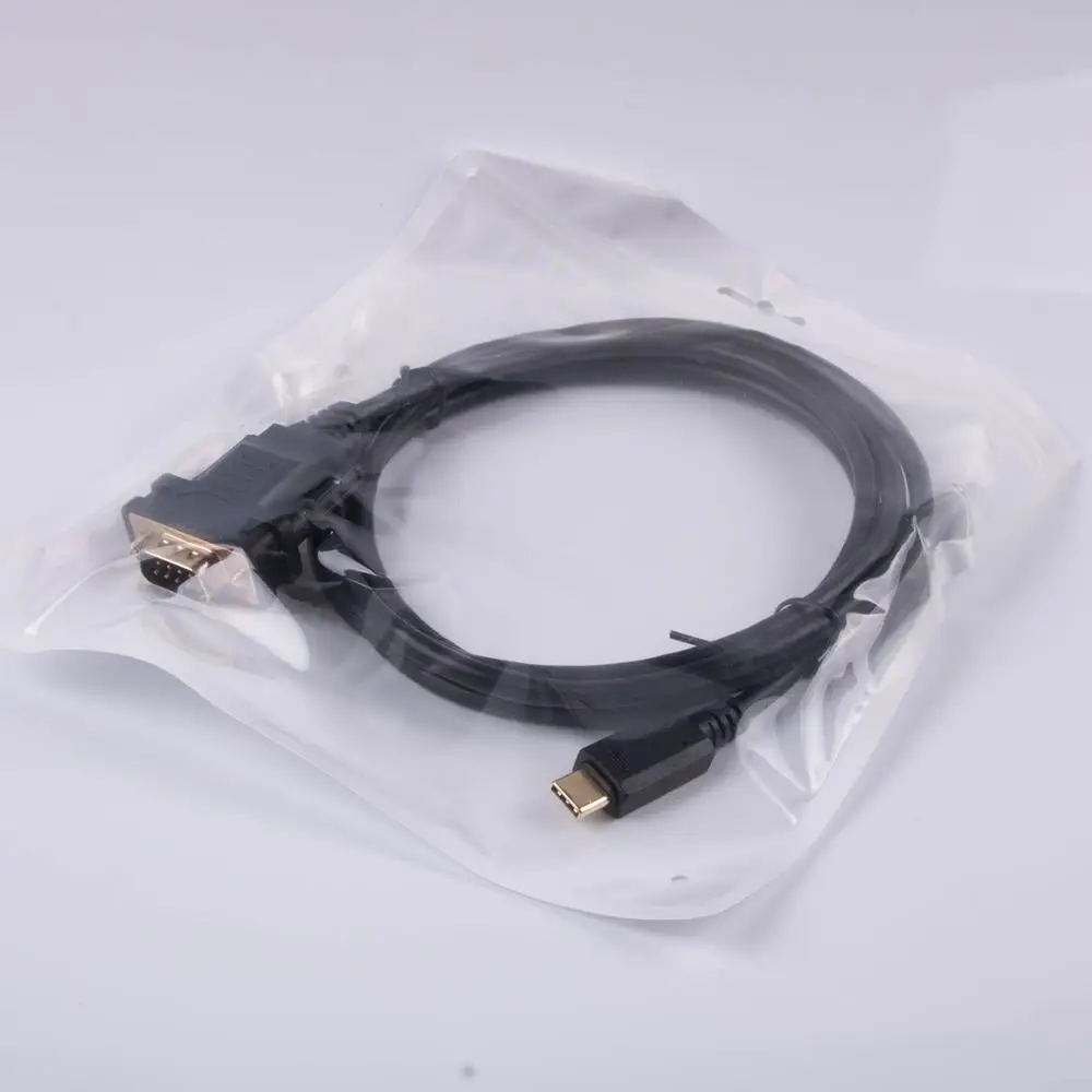 FTDI FT232RL USB C TYPE C to DB9 RS232 Serial Adapter Converter Cable 6ft Support Win11/10/8/7/XP/Android/Mac/Linux/Vista