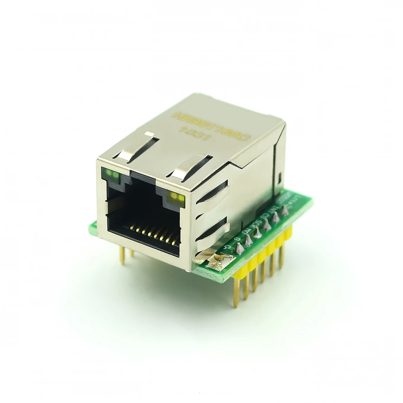 Wiznet W5500 Chip USR-ES1 Brand New 80Mhz SPI a LAN Modulo convertitore Ethernet Supporto TCP/IP 3.3V TTL compatibile con WIZ820io