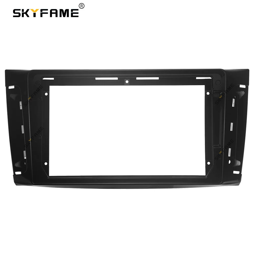 SKYFAME Car Frame Kit Fascia Adapter Canbus Box Panel For Brilliance Auto Ode To China 7 2015-2017 Android Audio Fascias