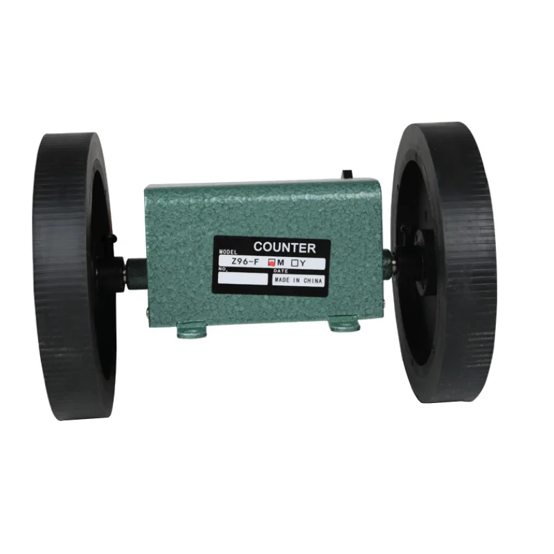 Z96-F M/Y Length Distance Four-Digit Meter Code Counter Mechanical Counting Meter Double Roller 0-9999.9m