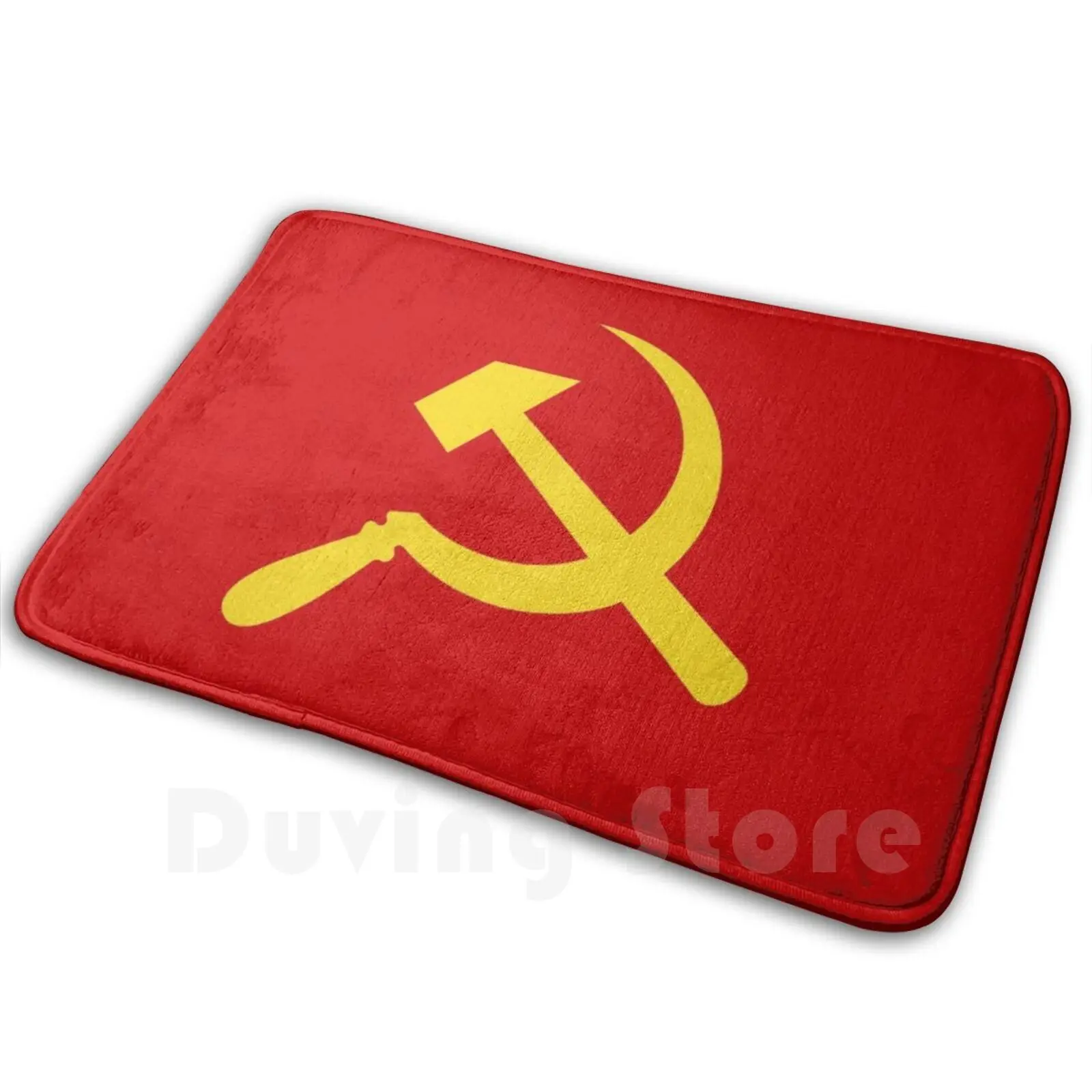 Hammer And Sickle Carpet Mat Rug Cushion Soft Non-Slip Hammer And Sickle Hammer Sickle Russia Soviet Union Soviet Moscow