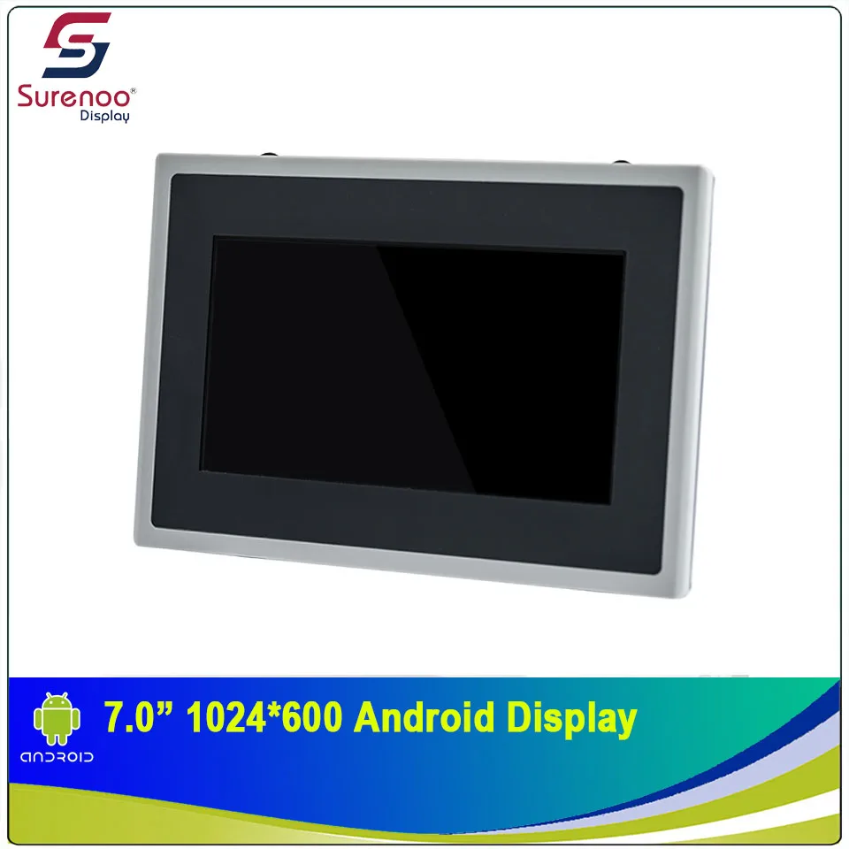 7.0 "1024X600 Android Industrie Grade IPS TFT LCD Modul Display mit w/ Multi-Kapazitive Touch Panel & gehäuse