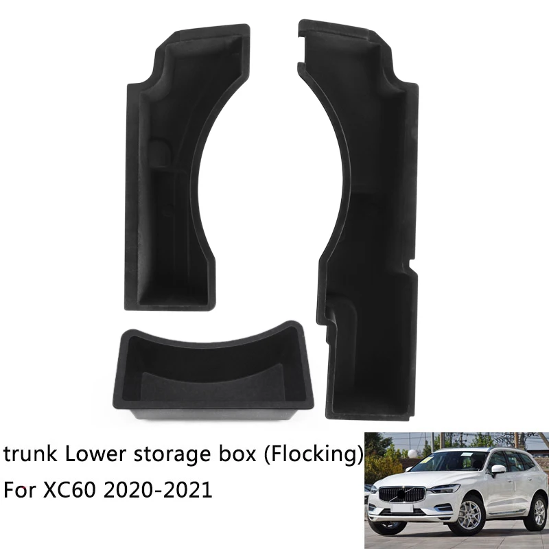 For Volvo XC60 2018 2019 2020 2021 Trunk Storage Box Tail Box Storage Box