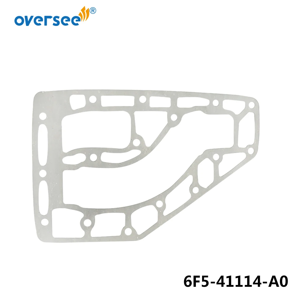 

6F5-41114-01 Gasket Exhaust Outer Cover Replaces For Yamaha 40HP Outboard Engine Old C model