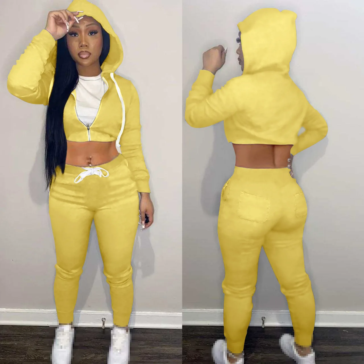 two piece set fall clothes for women 2 piece set women outfits long sleeve pants sets pants suits tracksuits sweatsuits female