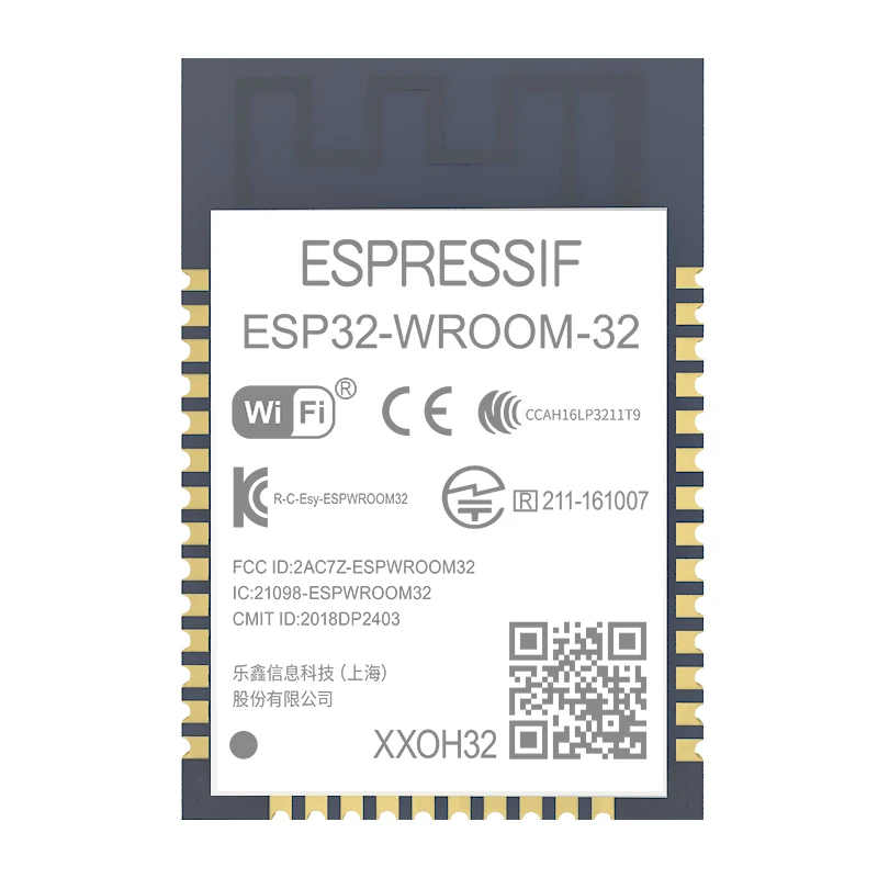 

ESP32 Wireless SoC Module Dual Core Wi-Fi + BT/BLE MCU 2.4GHz Rf Transceiver Receiver 4MB CPU MCU ESP32-WROOM-32