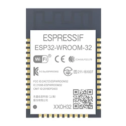 ESP32 Wireless SoC Module Dual Core Wi-Fi + BT/BLE MCU 2.4GHz Rf Transceiver Receiver 4MB CPU MCU ESP32-WROOM-32