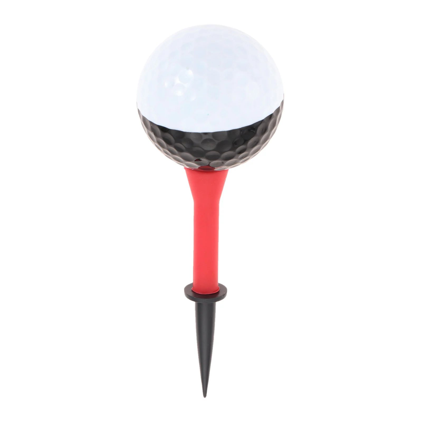 2 pezzi di plastica Golf Tees cuscino in gomma Top 58mm/76mm colore rosso blu allenamento sportivo all'aperto accessorio da Golf durevole