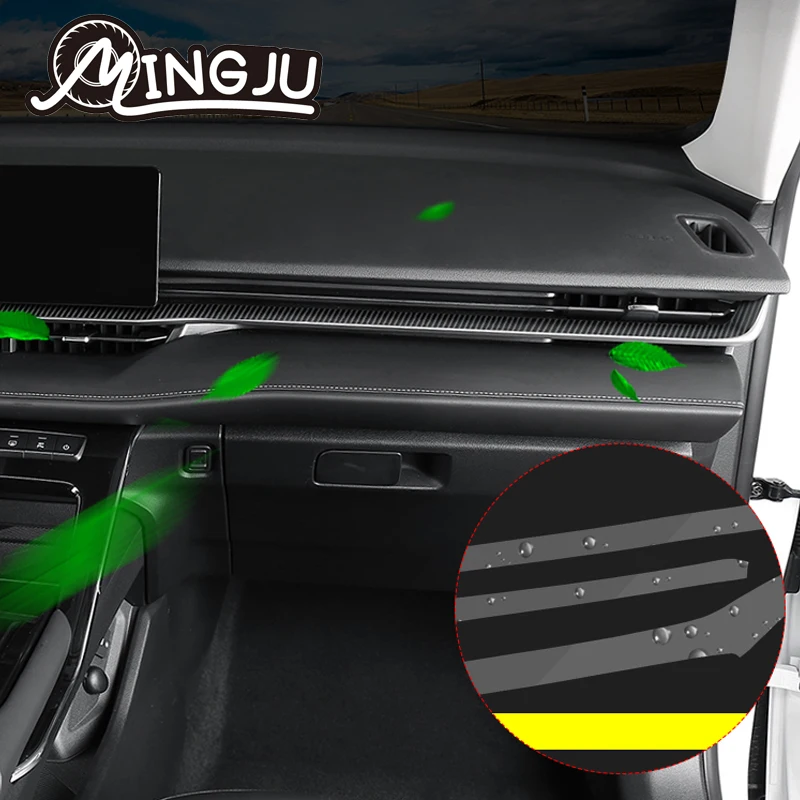 Car Interior Central Control Decoration Strip Modification Trim Sticker Accessories  For Haval H6 2021 2022 3th  Special Purpose