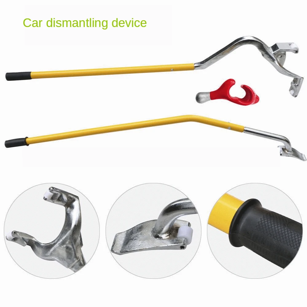 Tire disassembly tool, car disassembly tool