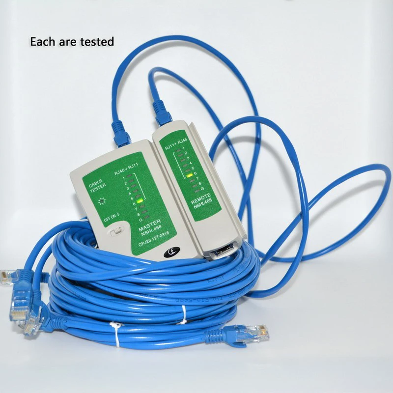 Blue Ethernet Internet LAN CAT5e Network Cable for Computer Modem Router