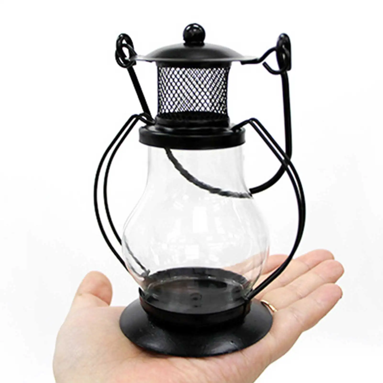 Camping Candle Retro Lantern European Style Portable Waterproof Lampshade For Outdoor Camping, Terraces, Courtyards, Gardens