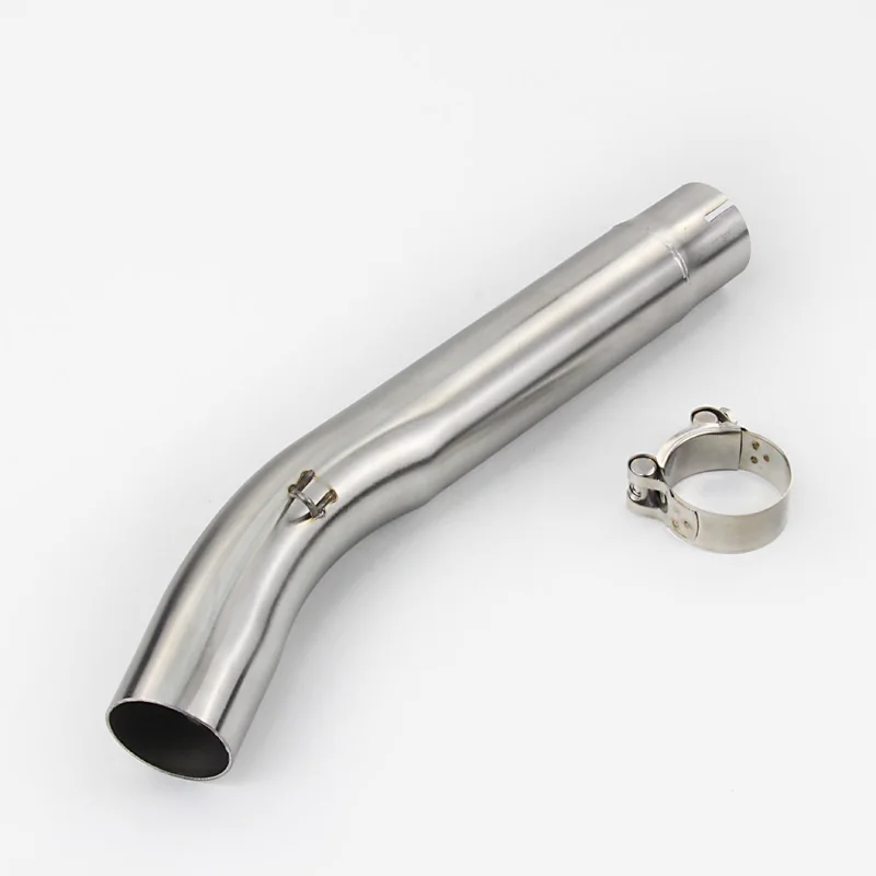 XJR400 Motorcycle Exhaust Tip Connector Tube Middle Mid Link Pipe Stainless Steel Modified Pipe for Yamaha XJR400