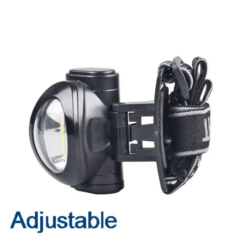 GM 3W COB LED Headlamp Waterproof Adjustable Head Torch Camping Head Light Use AAA Battery For Outdoor Running Camping