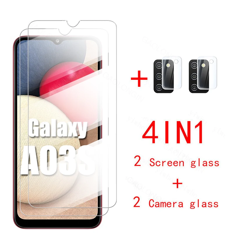 samung a 02s glass camera protector for samsung galaxy a03s a 02s 02 s a02 a03 03s sm-a025f/ds a035f 6.5'' protective glass film