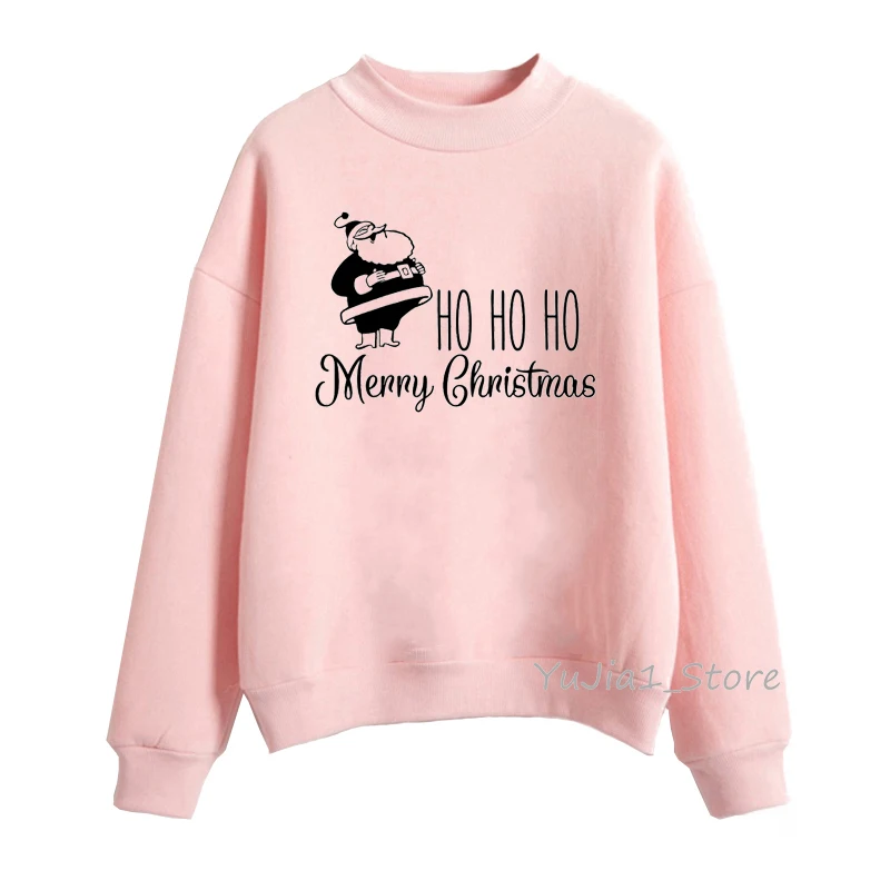 Best friends hoodie women kawaii pink hoodies lovely Christmas tree sweatshirts Xmas gift winter tracksuit sweat femme