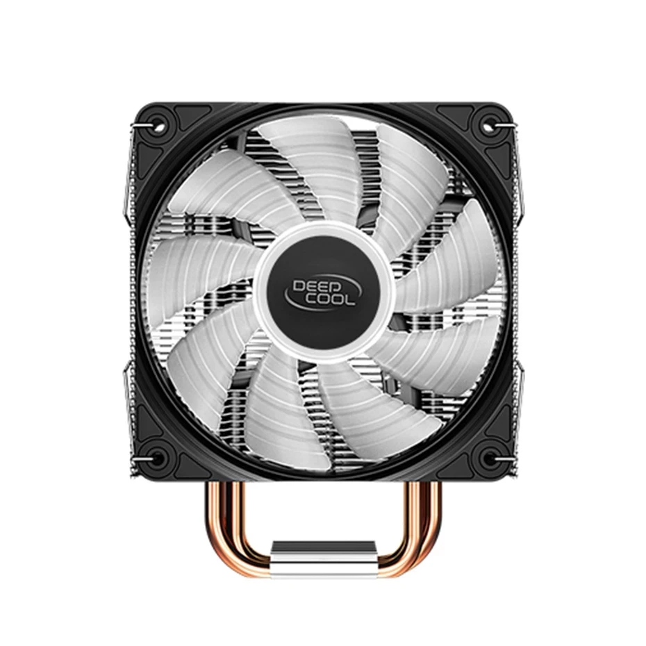 DEEPCOOL-ventilador silencioso GAMMAXX 400K/XT, para Intel LGA1200, AMD AM4 /4, 6 colores, 120mm, 4 pines, PWM/LED