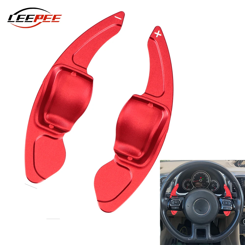 Car Steering Wheel Paddle Shift Extender DSG Stretcher Suspension For VW Golf 5 6 MK6 GTI Jetta MK5 Passat B6 B7 CC Polo Tiguan