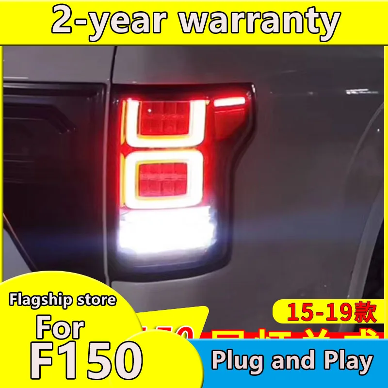 Car Styling For Ford raptor F150 2017-2019 taillight For F-150 LED rear lamp led taill lamp