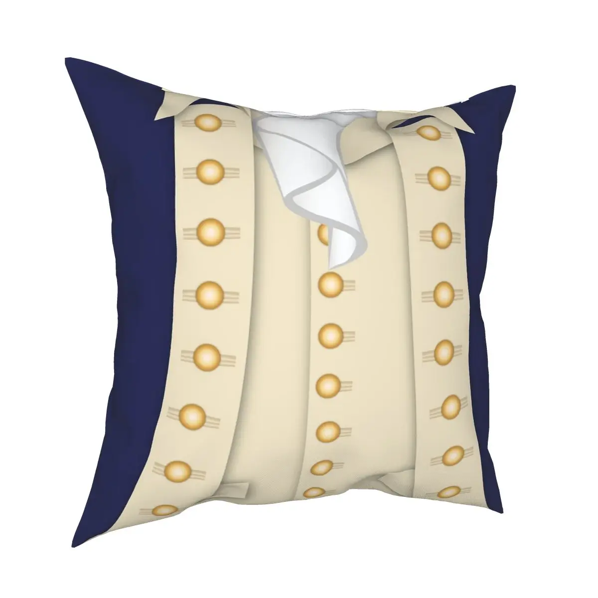 Alexander Hamilton Square Pillowcase Pattern Decorative Pillow Case for Sofa Cushion Cover 45*45cm