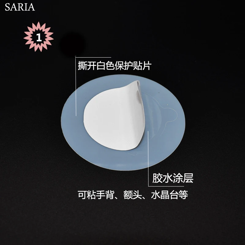 30 Pcs ใหม่ Grafting Eyelash กาวปะเก็น,สวย Eyelash กาว Hygienic สติกเกอร์กาวสถานีหน้าผากกาวสติกเกอร์ต่อ