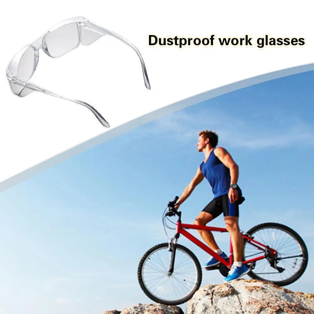 New Clear Vented Safety Goggles Eye Protection Protective Dropshipping Glasses Anti Lab Fog Glasses Dust-proof Transparent G8G9