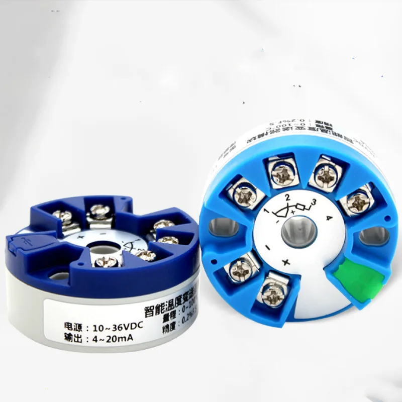 

Intelligent Temperature Module Transmitter PT100 Thermocouple Thermal Electronic Resistance Sensor USB 4-20mA 10-36v DC